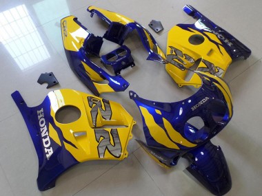 Buy 1991-1998 Blue Yellow Honda CBR250RR MC22 Motor Bike Fairings