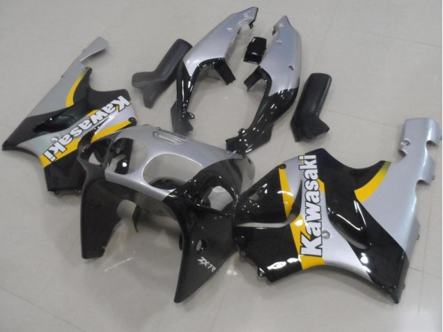 Buy 1996-2003 Silver and Black Kawasaki ZX7R Motorcylce Fairings