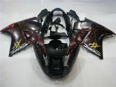 Buy 1996-2007 Red Flame Honda CBR1100XX Motor Fairings