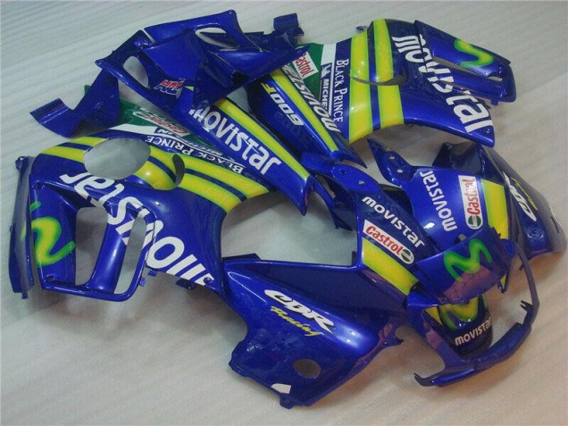 Buy 1995-1998 Blue Movistar Castrol Honda CBR600 F3 Motor Bike Fairings