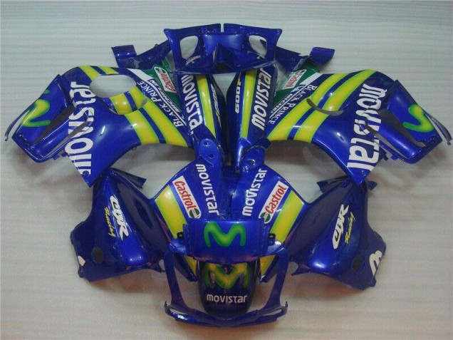 Buy 1995-1998 Blue Movistar Castrol Honda CBR600 F3 Motor Bike Fairings