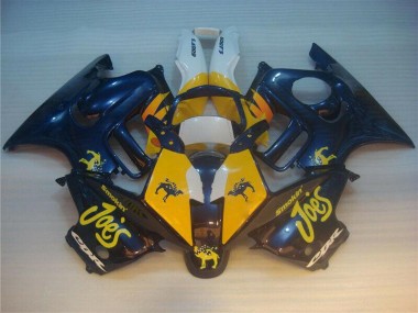 Buy 1995-1998 Blue Yellow Joes Honda CBR600 F3 Replacement Motorcycle Fairings