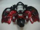 Buy 1996-2007 Red Black Suzuki GSXR 1300 Hayabusa Motorcycle Fairing Kit