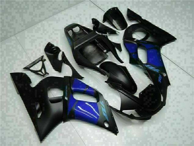 Buy 1998-2002 Blue Black Yamaha YZF R6 Bike Fairing Kit