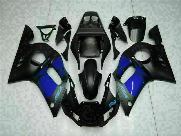 Buy 1998-2002 Blue Black Yamaha YZF R6 Bike Fairing Kit