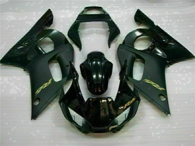 Buy 1998-2002 Black Yamaha YZF R6 Motorcycle Replacement Fairings