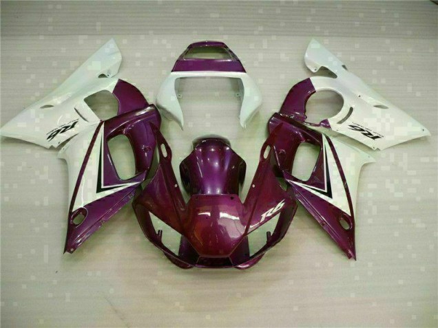 Buy 1998-2002 Purple White Yamaha YZF R6 Replacement Fairings