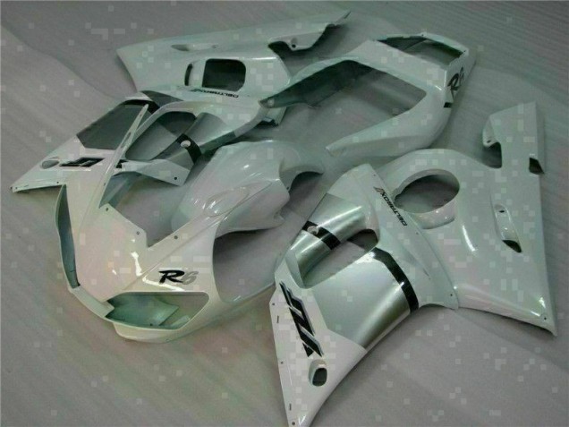 Buy 1998-2002 White Yamaha YZF R6 Motorbike Fairing Buy 1998-2002 White Yamaha YZF R6 Motorbike Fairing