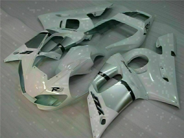 Buy 1998-2002 White Yamaha YZF R6 Motorbike Fairing