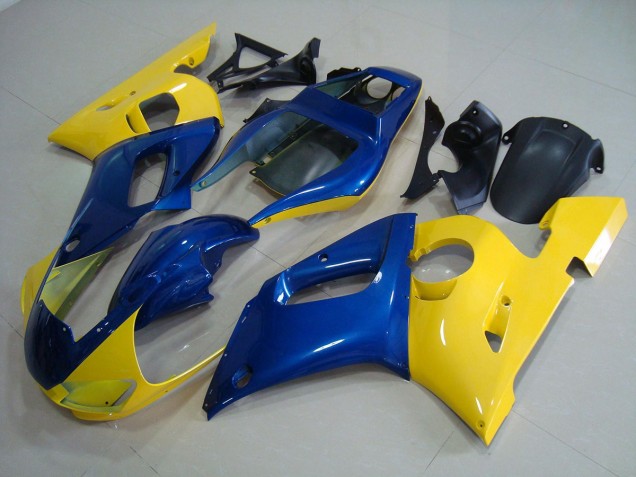 Buy 1998-2002 Yellow Blue Yamaha YZF R6 Motorcycle Fairing Kit & Bodywork