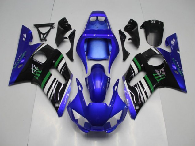 Buy 1998-2002 Blue Monster Yamaha YZF R6 Motor Bike Fairings Buy 1998-2002 Blue Monster Yamaha YZF R6 Motor Bike Fairings