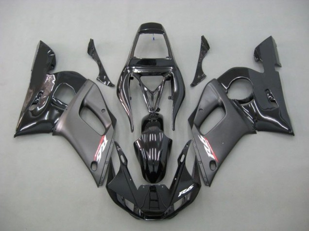 Buy 1998-2002 Contrast Black Yamaha YZF R6 Moto Fairings