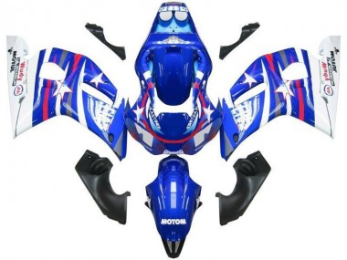 Buy 1998-2002 Blue White Star Fiat Yamaha YZF R6 Motorcyle Fairings