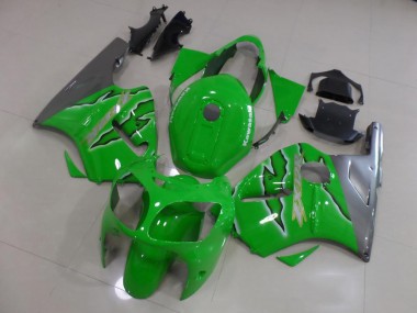 Buy 2000-2001 Green Flame Kawasaki ZX12R Bike Fairings