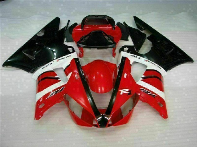 Buy 2000-2001 Red Yamaha YZF R1 Motorcycle Fairings Kit