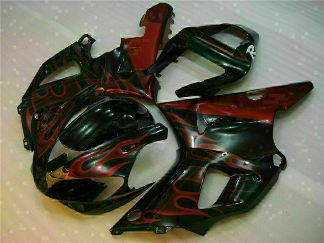 Buy 2000-2001 Orange Yamaha YZF R1 Bike Fairings