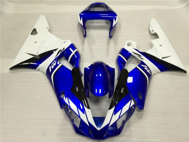 Buy 2000-2001 White Blue Yamaha YZF R1 Motorcylce Fairings