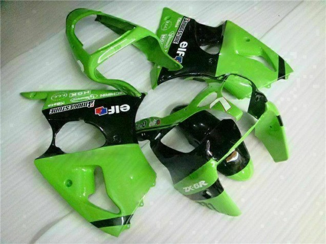 Buy 2000-2002 Green Black Kawasaki ZX6R Bike Fairings Buy 2000-2002 Green Black Kawasaki ZX6R Bike Fairings
