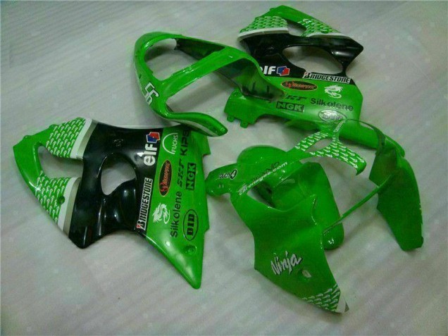 Buy 2000-2002 Green Black Kawasaki ZX6R Motor Bike Fairings Buy 2000-2002 Green Black Kawasaki ZX6R Motor Bike Fairings