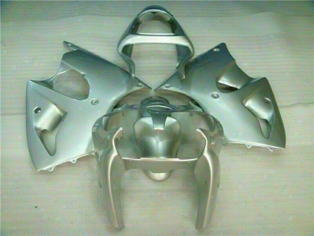 Buy 2000-2002 Silver Kawasaki ZX6R Replacement Fairings