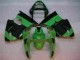 Buy 2000-2002 Green Black Kawasaki ZX6R Motorcycle Fairings