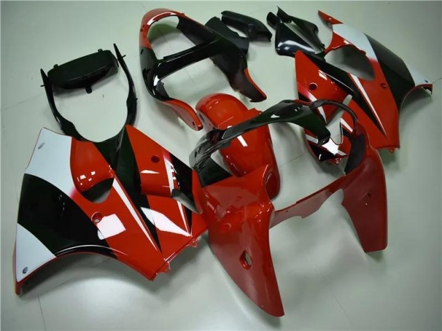Buy 2000-2002 Red Black White Kawasaki ZX6R Bike Fairings Buy 2000-2002 Red Black White Kawasaki ZX6R Bike Fairings