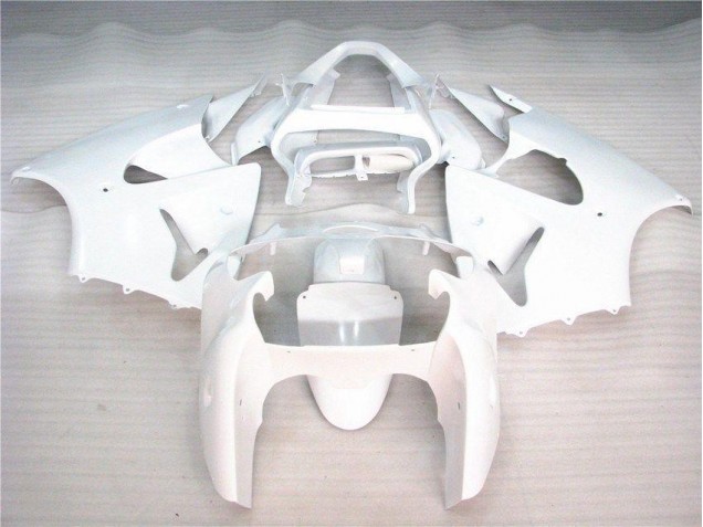 Buy 2000-2002 Glossy White Kawasaki ZX6R Bike Fairing Buy 2000-2002 Glossy White Kawasaki ZX6R Bike Fairing