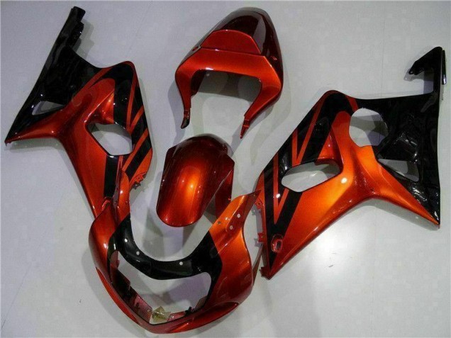 Buy 2000-2002 Orange Black Suzuki GSXR 1000 Bike Fairing