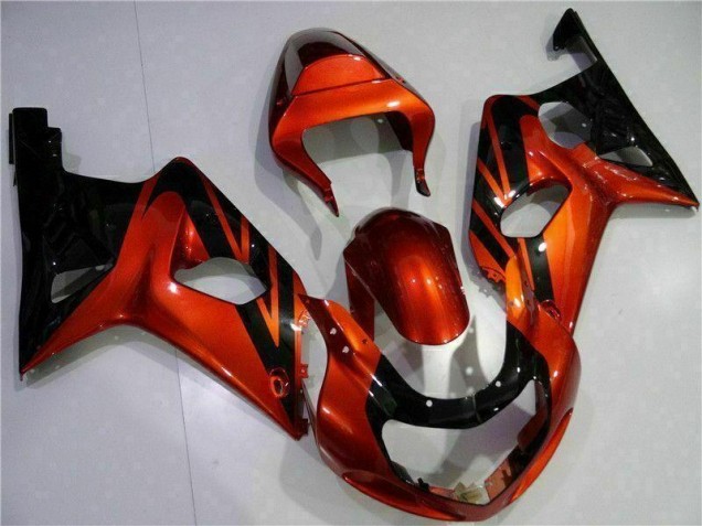 Buy 2000-2002 Orange Black Suzuki GSXR 1000 Bike Fairing