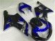 Buy 2000-2002 Blue Black Suzuki GSXR 1000 Motorcycle Fairings Kit