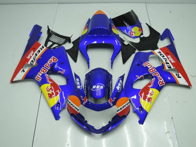 Buy 2000-2002 Blue Red Bull Suzuki GSXR 1000 Motorbike Fairing Kits Buy 2000-2002 Blue Red Bull Suzuki GSXR 1000 Motorbike Fairing Kits