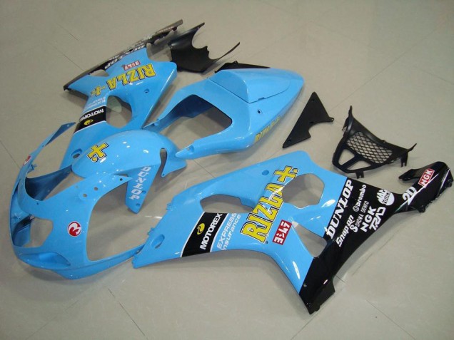 Buy 2000-2002 Light Blue Black Suzuki GSXR 1000 Motor Fairings