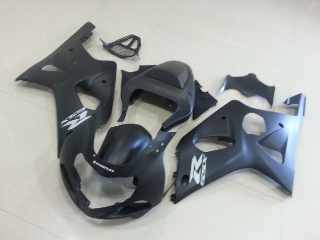 Buy 2000-2002 Matte Black with Silver Gsxr Suzuki GSXR 1000 Motorcycle Fairings Kit