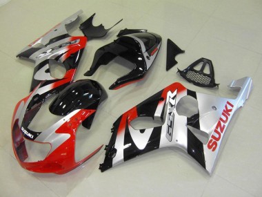 Buy 2000-2002 Red Silver Suzuki GSXR 1000 Motorcycle Fairings