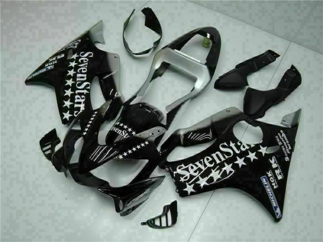 Buy 2001-2003 Black White Seven Stars Honda CBR600 F4i Bike Fairing Buy 2001-2003 Black White Seven Stars Honda CBR600 F4i Bike Fairing