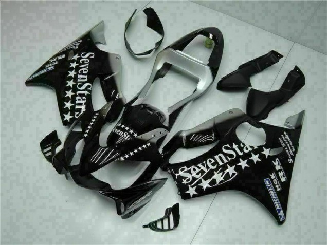 Buy 2001-2003 Black White Seven Stars Honda CBR600 F4i Bike Fairing