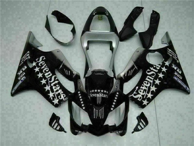 Buy 2001-2003 Black White Seven Stars Honda CBR600 F4i Bike Fairing Buy 2001-2003 Black White Seven Stars Honda CBR600 F4i Bike Fairing