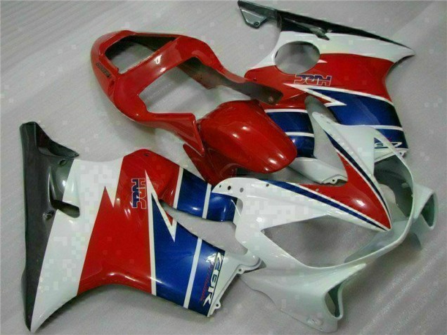 Buy 2001-2003 Red White Blue Honda CBR600 F4i Replacement Motorcycle Fairings