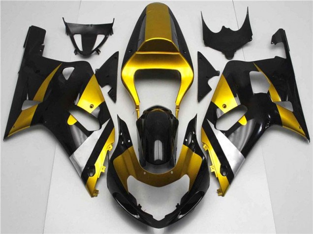 Buy 2001-2003 Gold Black Suzuki GSXR 600/750 Bike Fairing Buy 2001-2003 Gold Black Suzuki GSXR 600/750 Bike Fairing