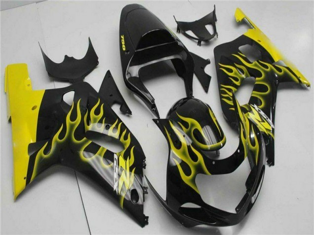 Buy 2001-2003 Black Suzuki GSXR 600/750 Motorbike Fairing