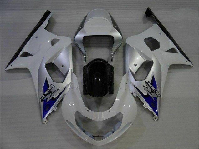 Buy 2001-2003 White Silver Suzuki GSXR 600/750 Bike Fairings