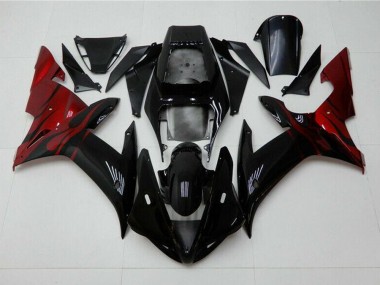 Buy 2002-2003 Black Red Yamaha YZF R1 Motorcycle Fairing