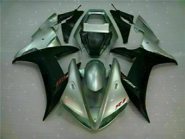 Buy 2002-2003 Silver Black Yamaha YZF R1 Motorbike Fairing Kits