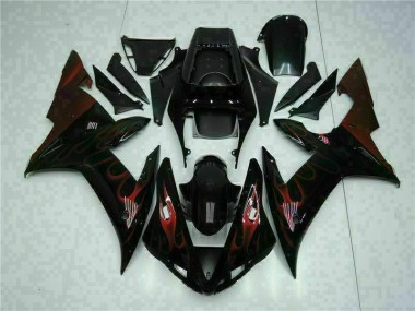 Buy 2002-2003 Black Yamaha YZF R1 Motorcyle Fairings