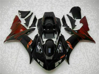 Buy 2002-2003 Black Yamaha R1 Fairings MF0788