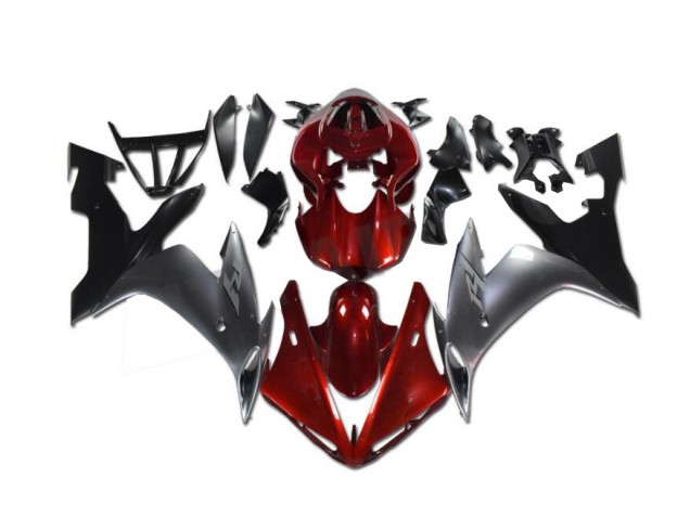 Buy 2002-2003 Red Grey Black Yamaha YZF R1 Motorcyle Fairings