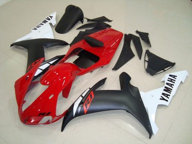 Buy 2002-2003 Matte Black Red Yamaha YZF R1 Motorbike Fairing