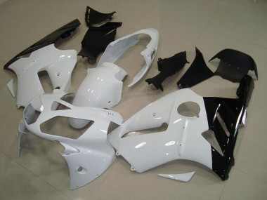 Buy 2002-2006 White Black Kawasaki ZX12R Motorcylce Fairings