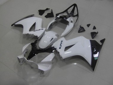Buy 2002-2013 White Black Honda VFR800 Motorcyle Fairings