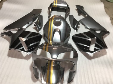 Buy 2003-2004 Silver Gold Black Honda CBR600RR Replacement Motorcycle Fairings